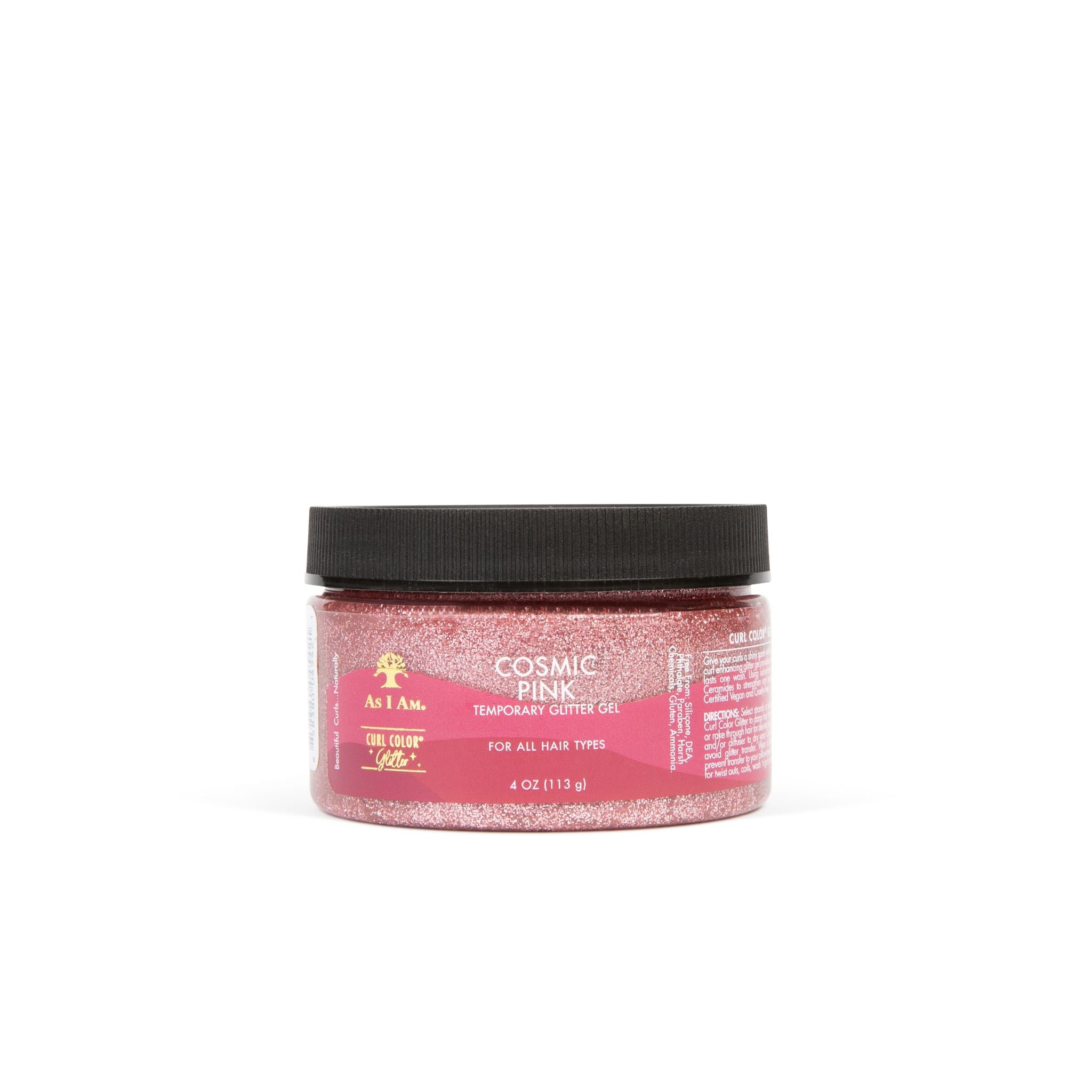 Curl Color Glitter Cosmic Pink Position 2