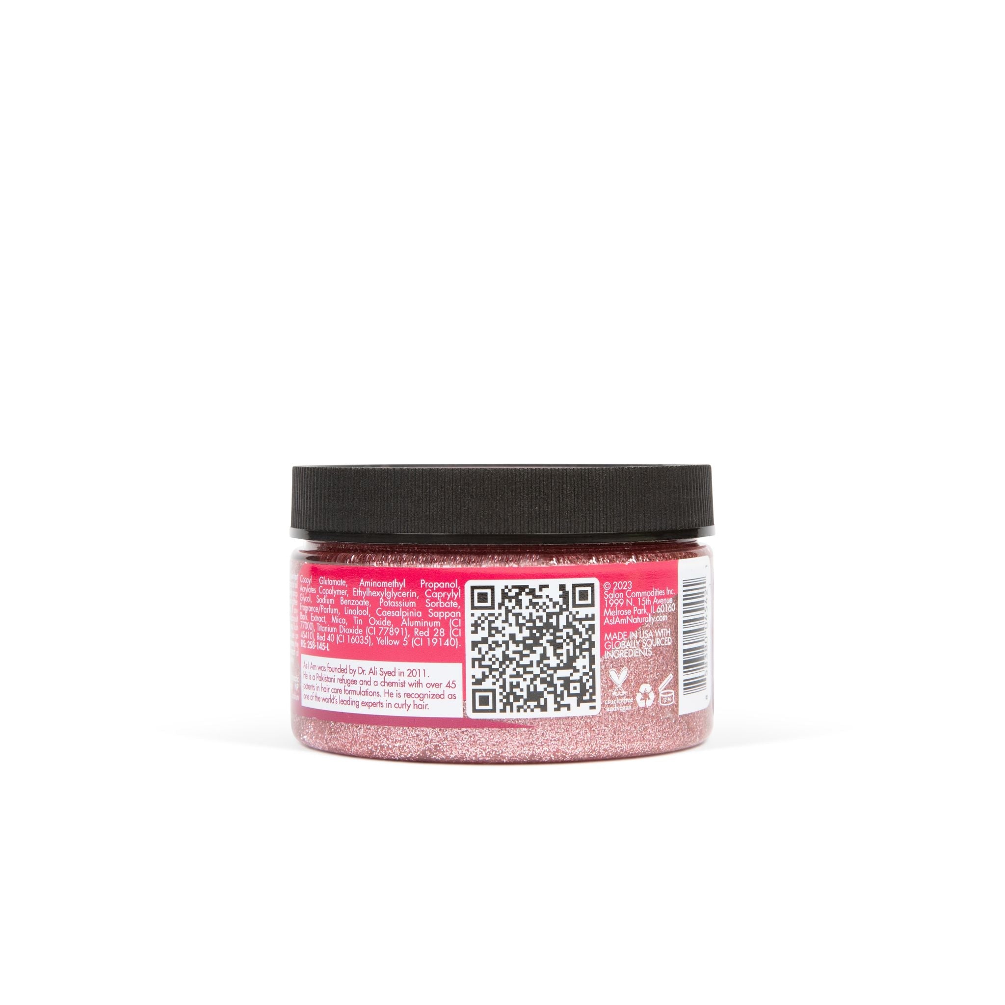 Curl Color Glitter Cosmic Pink Position 4
