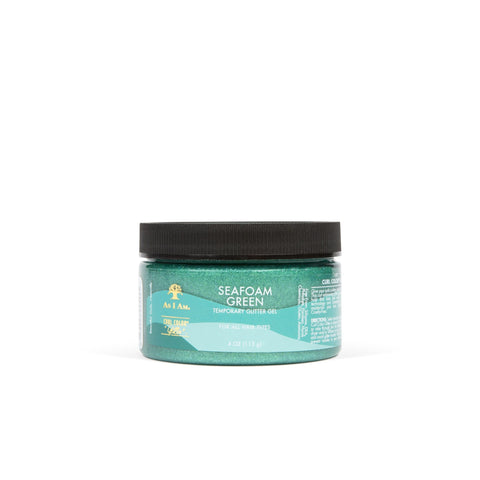 Image of Curl Color Glitter Seafoam Green Position 2