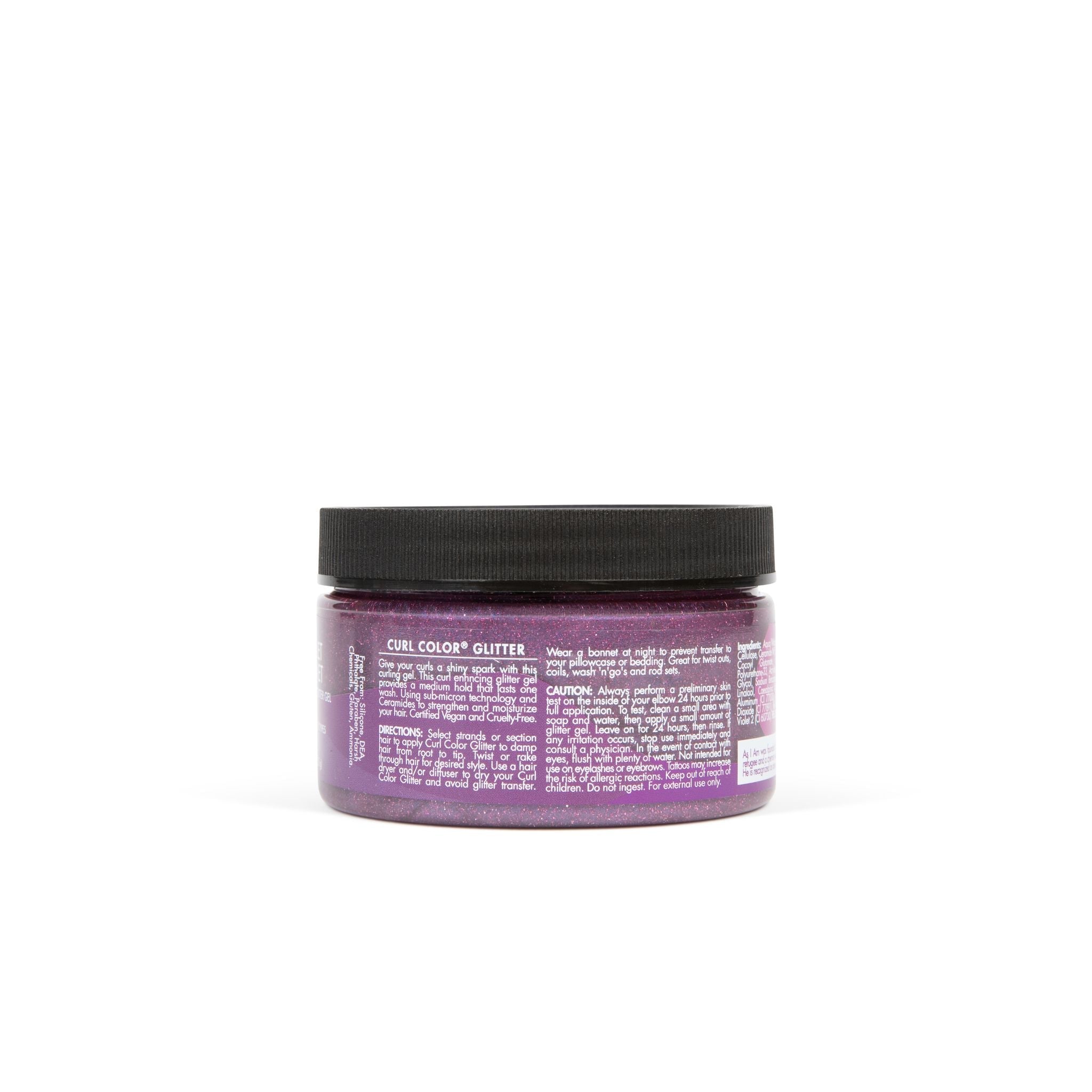 Curl Color Glitter Violet Comet Position 4