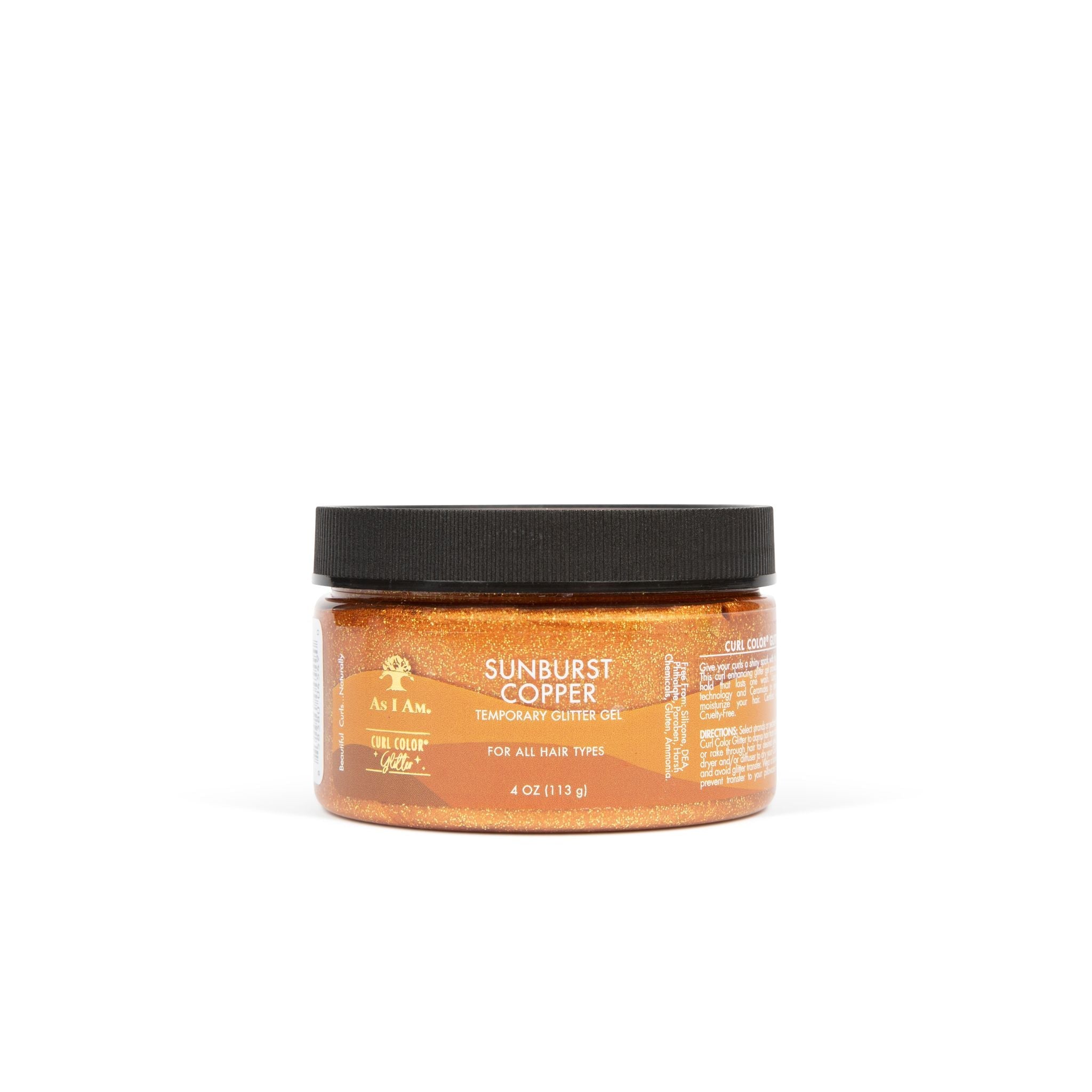Curl Color Glitter Sunburst Copper Position 3