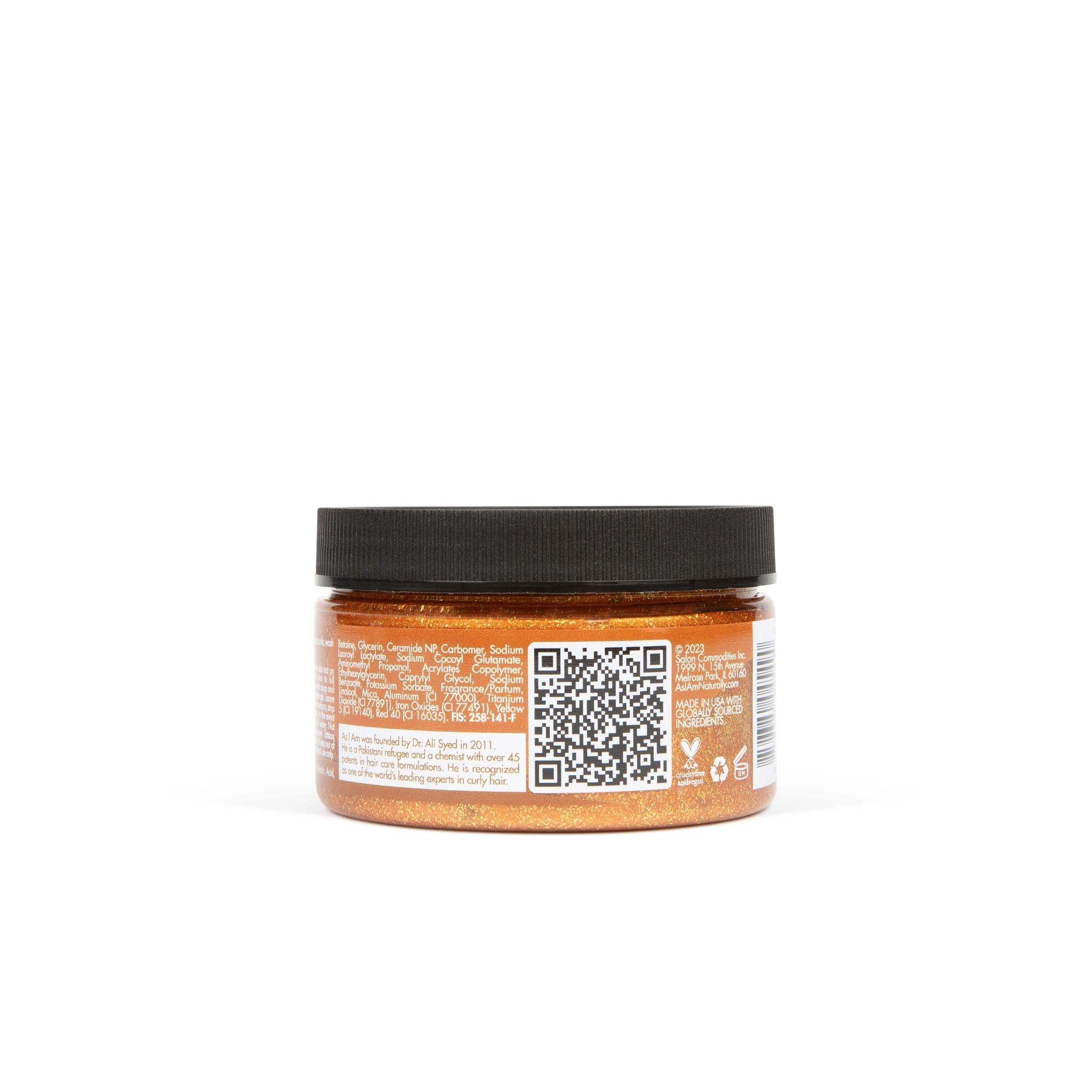 Curl Color Glitter Sunburst Copper Position 4