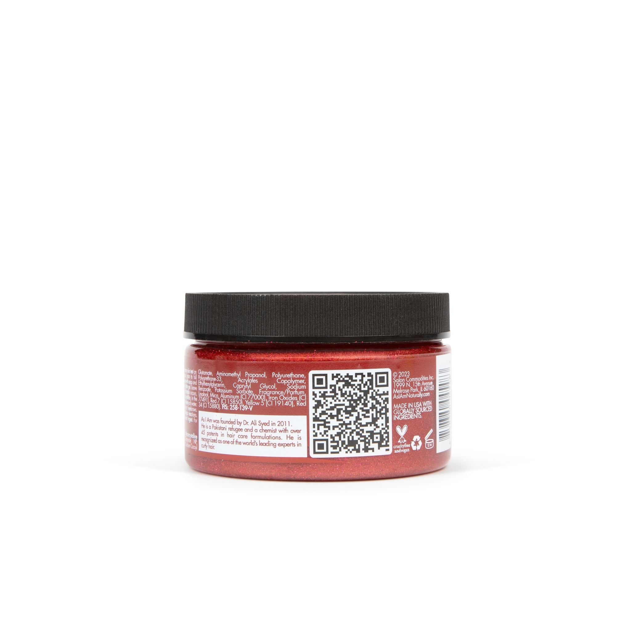 Curl Color Glitter Supernova Red Position 5