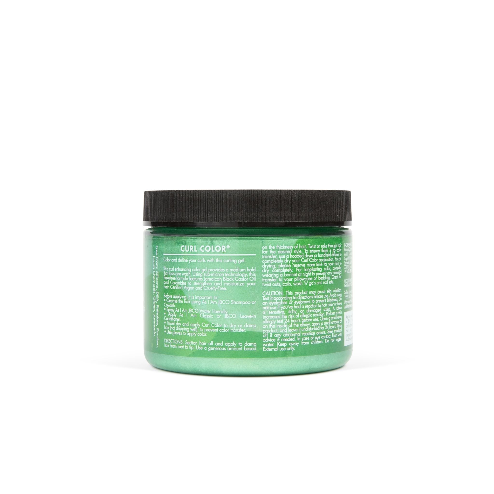 Curl Color Jade Green Position 4