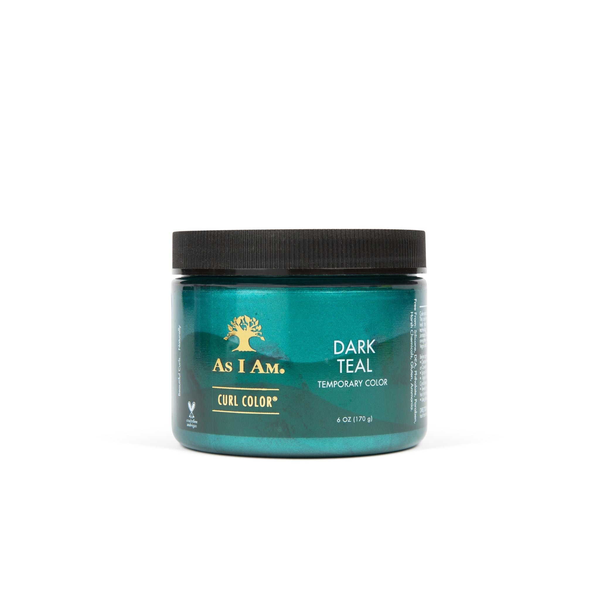 Curl Color Dark Teal Green Position 3