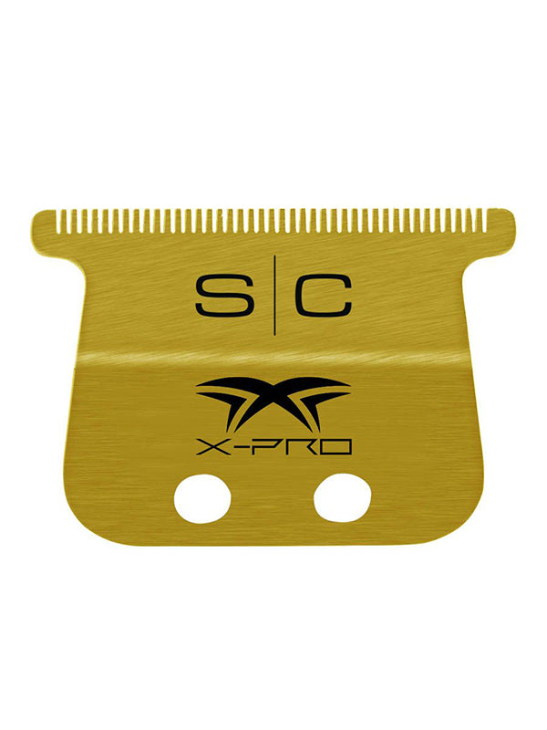 StyleCraft Fixed Gold X-Pro Wide Trimmer Blade with DLC Deep Tooth Cutter Position 3
