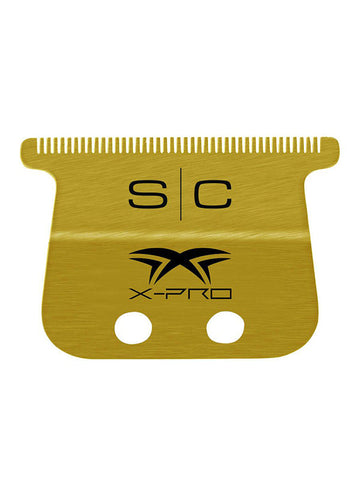 Image of StyleCraft Fixed Gold X-Pro Wide Trimmer Blade with DLC Deep Tooth Cutter Position 3